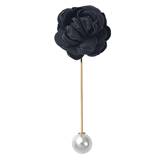 flower lapel pin