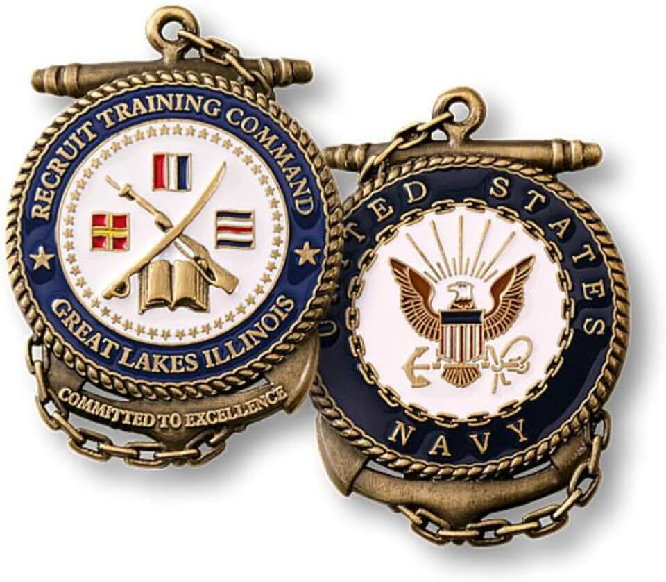 navy coins