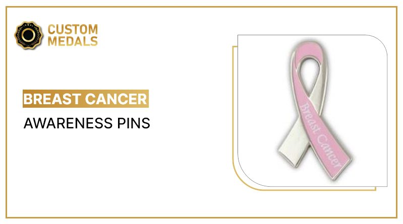 Custom Awareness Pins L Breast Cancer Awareness Pins