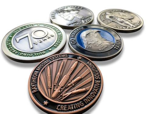 corporate challenge coins