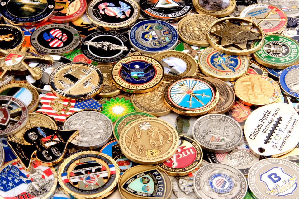 process of Corporate Challenge Coins