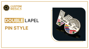 double lapel pin style