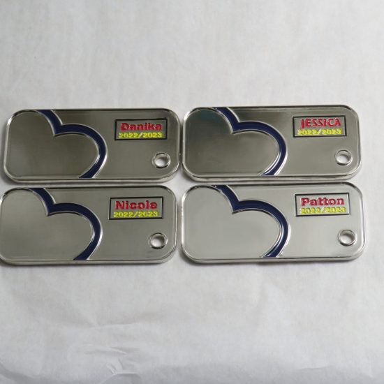 best metal name tags supplier